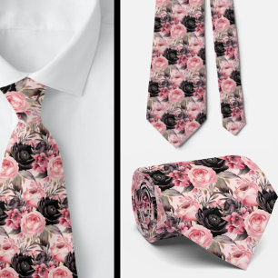Herren-Schlips Florale Hochzeits- und Event-Hals Krawatte