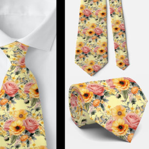 Herren-Schlips Florale Hochzeits- und Event-Kraw Krawatte