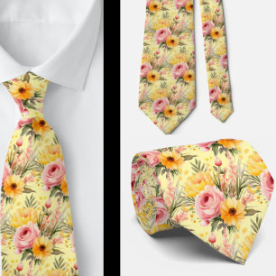 Herren-Schlips Florale Hochzeits- und Event-Kraw Krawatte