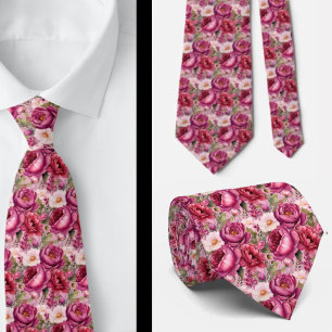 Herren-Schlips Florale Hochzeits- und Event-Kraw Krawatte
