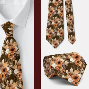 Herren-Schlips   Florale Hochzeits- und Event-Kraw Krawatte