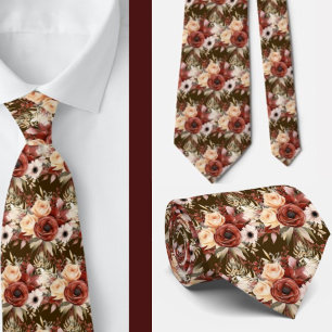 Herren-Schlips Florale Hochzeits- und Event-Kraw Krawatte