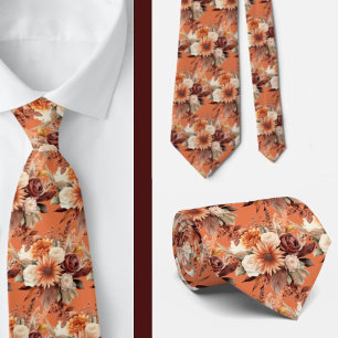 Herren-Schlips   Florale Hochzeits- und Event-Kraw Krawatte