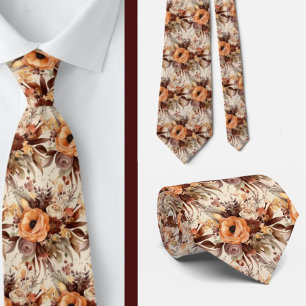 Herren-Schlips   Florale Hochzeits- und Event-Kraw Krawatte