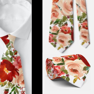 Herren-Schlips   Hochzeits- und Event-Blumen-Neckt Krawatte