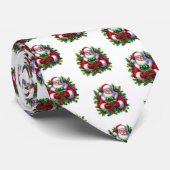 Herren-Schlips-Weihnachtsmann Krawatte (Gerollt)