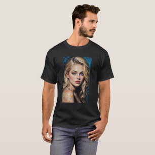 Herren Schönes Grafikbild von Wein, Frauen und Lie T-Shirt