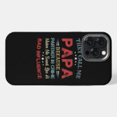 Herren Sie nennen mich Opa Komplize iPhone Hülle (Rückseite (Horizontal))