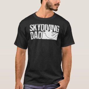 Herren Skydiver Skydiving Vater Skydiving T-Shirt