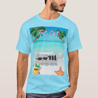 Herren Sommerkatze T - Shirt
