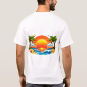 Herren-Sommershemd T-Shirt (Rückseite)