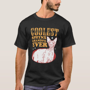 Herren Sphynx Katze Opa haarlose Katzenbesitzer Sp T-Shirt