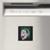 Herren-Squad-Prinz-Porträt Magnet (In Situ (Geschirrspüler))