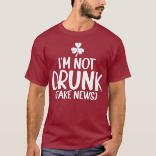 Herren St. Patricks Day Biertrinken Amerikanische T-Shirt