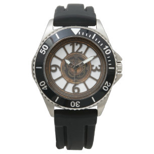 Herren-Steampunk-Uhr Armbanduhr