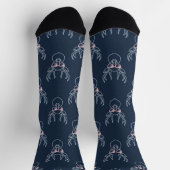 Herren-Strümpfe mit Schnalle Socken (Oben)