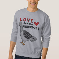 Herren Sweater "Love For The Underdogs" Herren