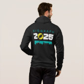 Herren-Sweatshirt 2025 Hoodie (Schwarz voll)