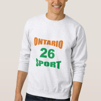 Herren Sweatshirt aschgrau ONTARIO SPORT 26