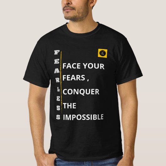 Herren T-Shirt - Fearless Vibe (Vorderseite)