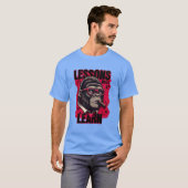 Herren T-Shirt 'Gorilla Boss Lessons Learn Basic' (Vorne ganz)