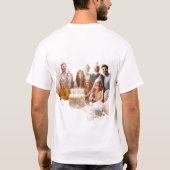 Herren T-Shirt Halloween-Party (Rückseite)