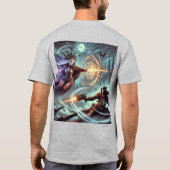 Herren-T - Shirt In einem stürmischen Schlachtfeld (Rückseite)