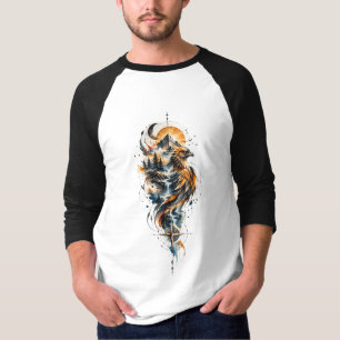 Herren T-Shirt minimalistischer Geburtstag elegant