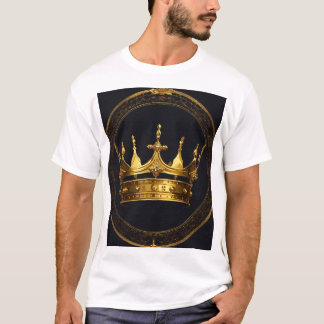 Herren T-Shirt mit König-Logo | Crown Royal Style 