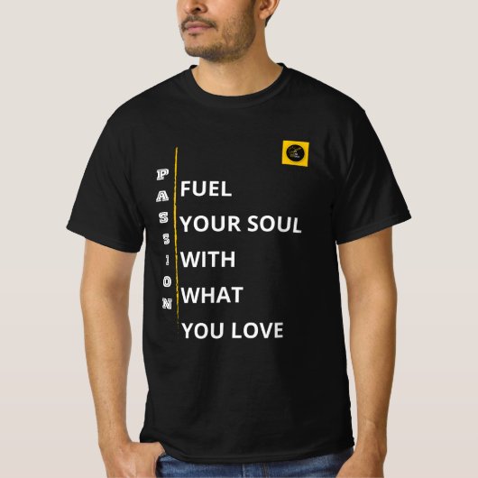 Herren T-Shirt - Passion Vibe (Vorderseite)