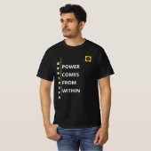 Herren T-Shirt - Stärke Vibe (Vorne ganz)