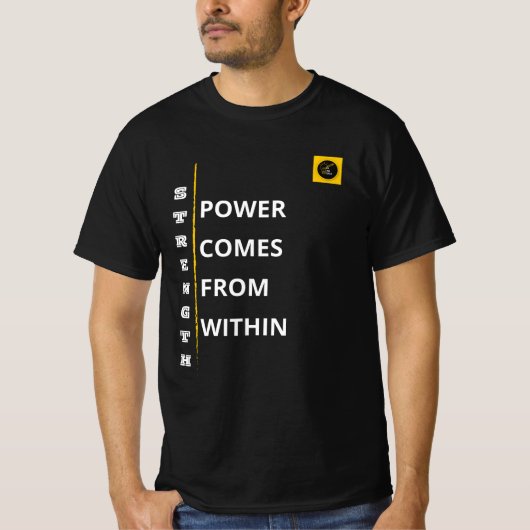 Herren T-Shirt - Stärke Vibe (Vorderseite)