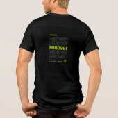 Herren T-Shirt Tri-Blend Shirt (Rückseite)