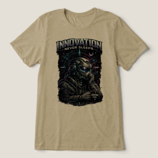 Herren T-Shirt Tri-Blend Shirt (Design Vorderseite)