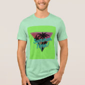 Herren T-Shirt Tri-Blend Shirt (Vorderseite)