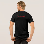 Herren T-Shirt Tri-Blend Shirt (Rückseite voll)