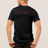 Herren T-Shirt Tri-Blend Shirt (Rückseite)