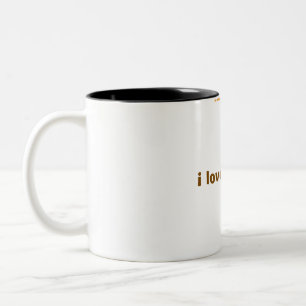 Herren T-Shirt Zweifarbige Tasse