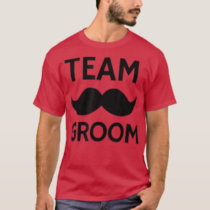 Herren Team Bräutigam Junggesellenabschied Hochzei T-Shirt
