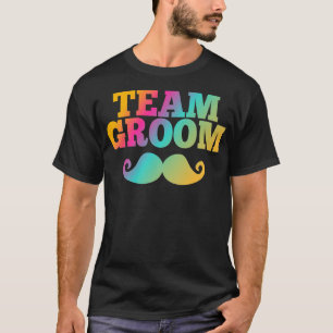 Herren TEAM BRÄUTIGAM - Männer Junggesellen Abschi T-Shirt