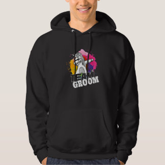 Herren Team Bräutigam Männer Junggesellen Abschied Hoodie