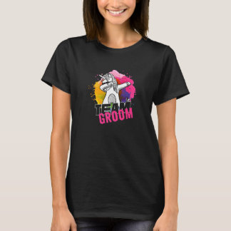 Herren Team Bräutigam Männer Junggesellen Abschied T-Shirt