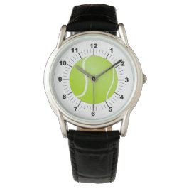 Herren-Tennis-Ball Kronenleder Armbanduhr