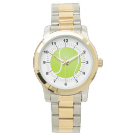 Herren Tennis Ball Oversized Zwei-Tone-Uhr Armbanduhr