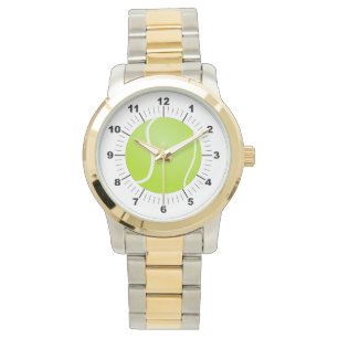 Herren Tennis Ball Oversized Zwei-Tone-Uhr Armbanduhr