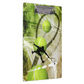 Herren-Tennisgrafik Klemmbrett (Rechts)