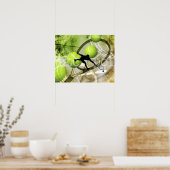 Herren-Tennisspieler "Match Point" Poster (Küche)