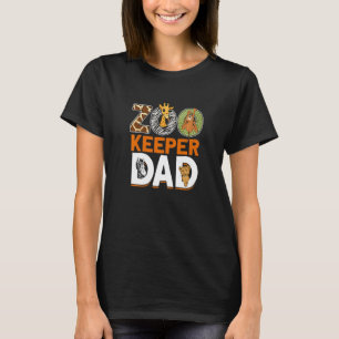 Herren Tierpfleger Vater Zoo Tier Tierpfleger 3 T-Shirt