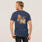 Herren Tri-Blend Shirt (Rückseite voll)