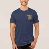 Herren Tri-Blend Shirt (Vorderseite)